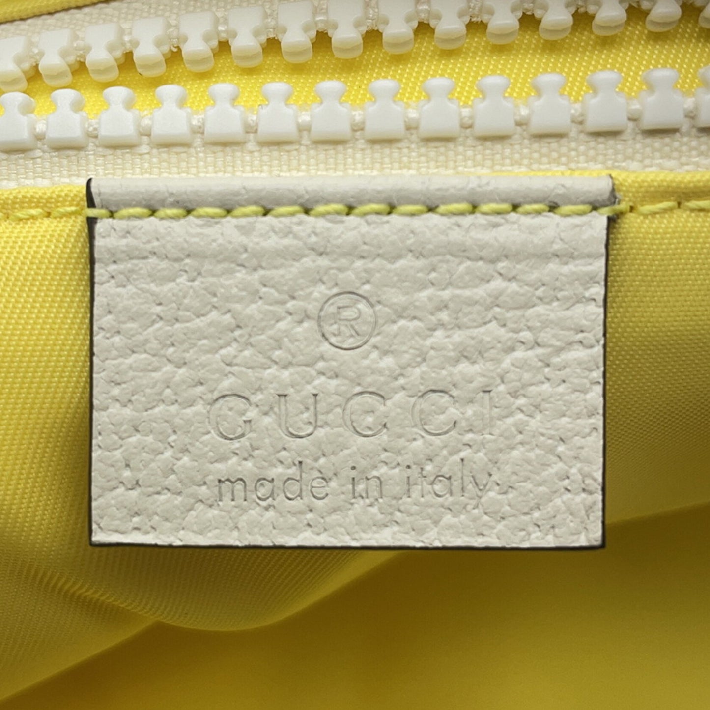 Gucci Nylon Yellow Backpacks
