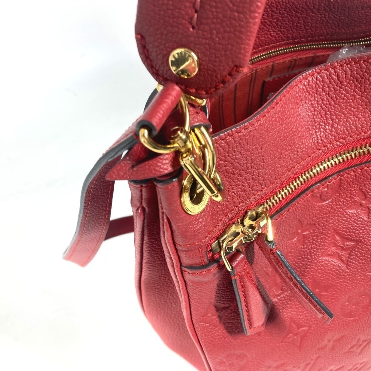 Louis Vuitton Empreinte Red Shoulder Bags