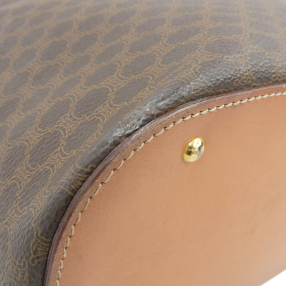 Celine Pvc Brown Handbags