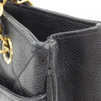 Chanel Calfskin Black Shoulder Bags