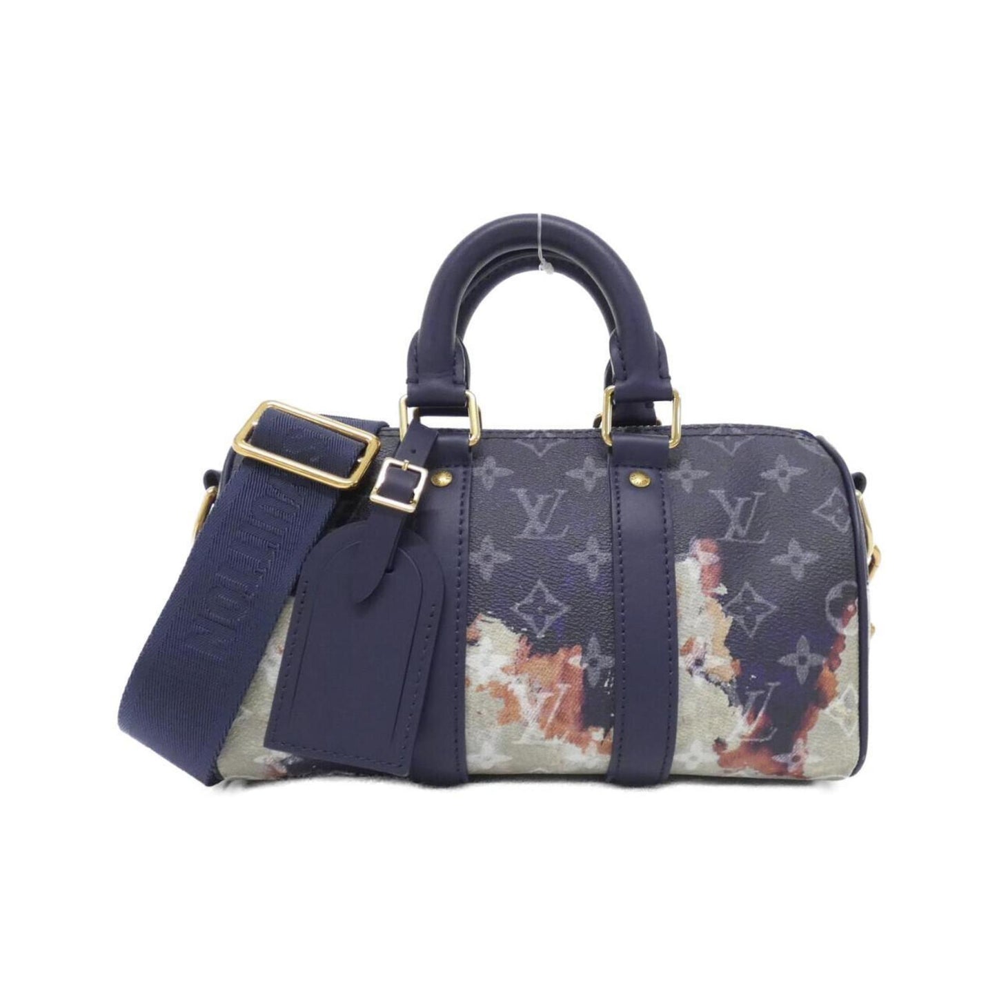Louis Vuitton Coated Canvas Red Travel Bags