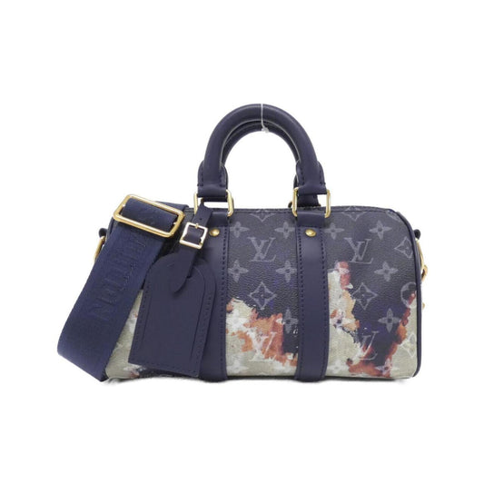 Louis Vuitton Coated Canvas Red Travel Bags