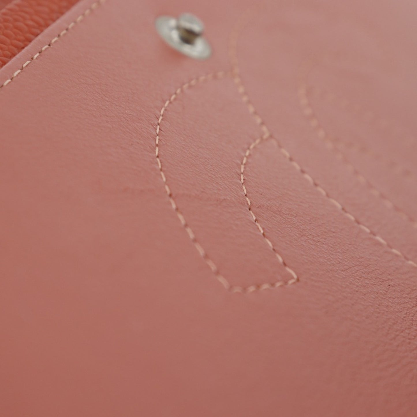 Chanel Calfskin Orange Shoulder Bags