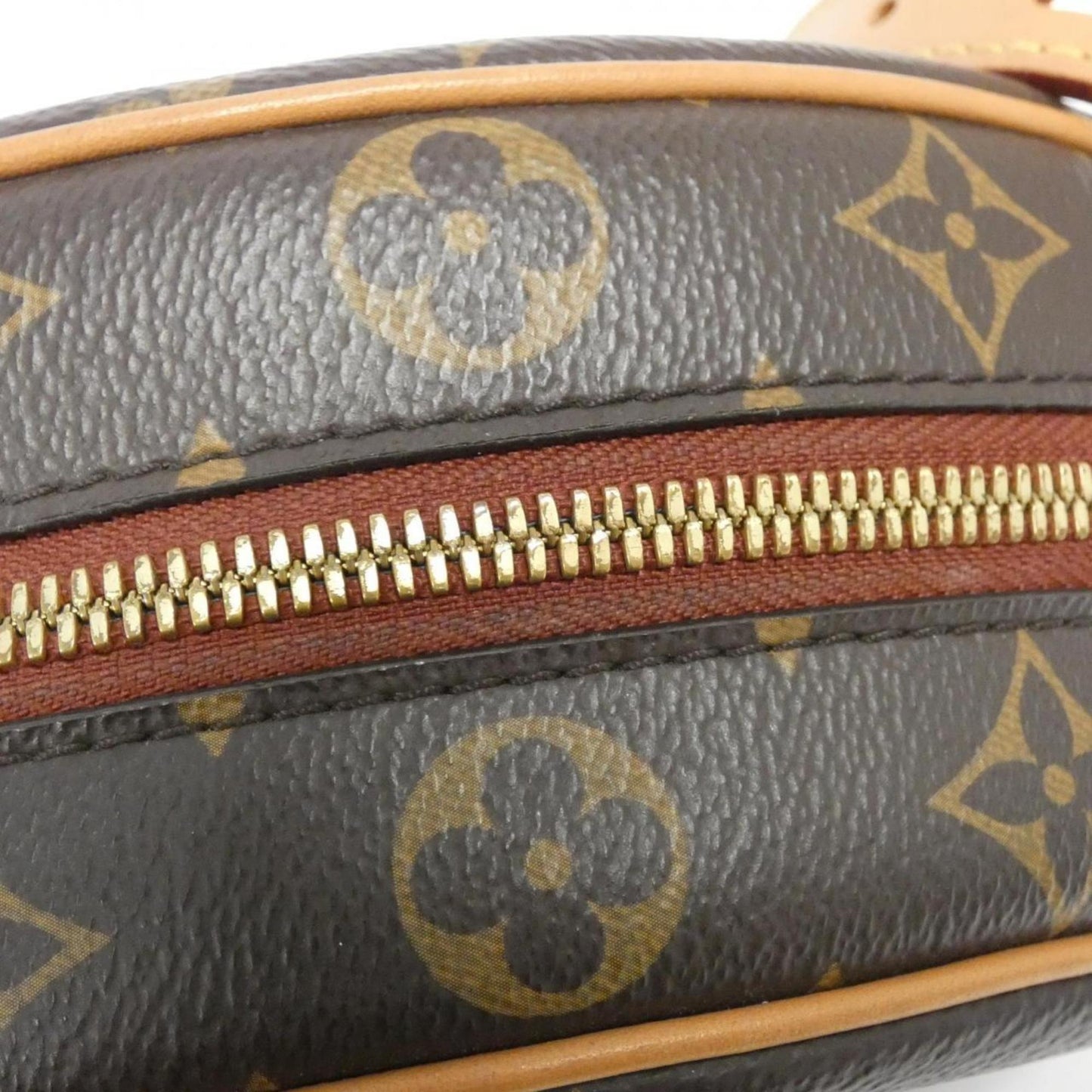 Louis Vuitton Coated Canvas Brown Shoulder Bags