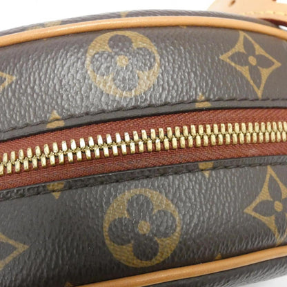 Louis Vuitton Coated Canvas Brown Shoulder Bags