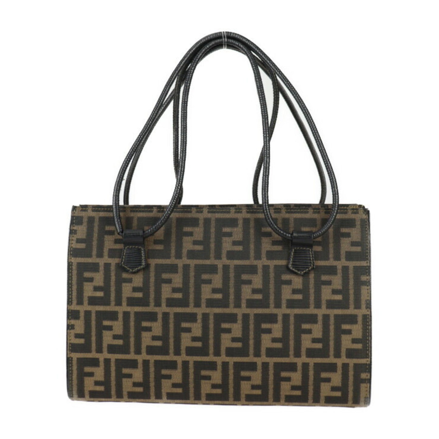 Fendi Canvas Black Handbags