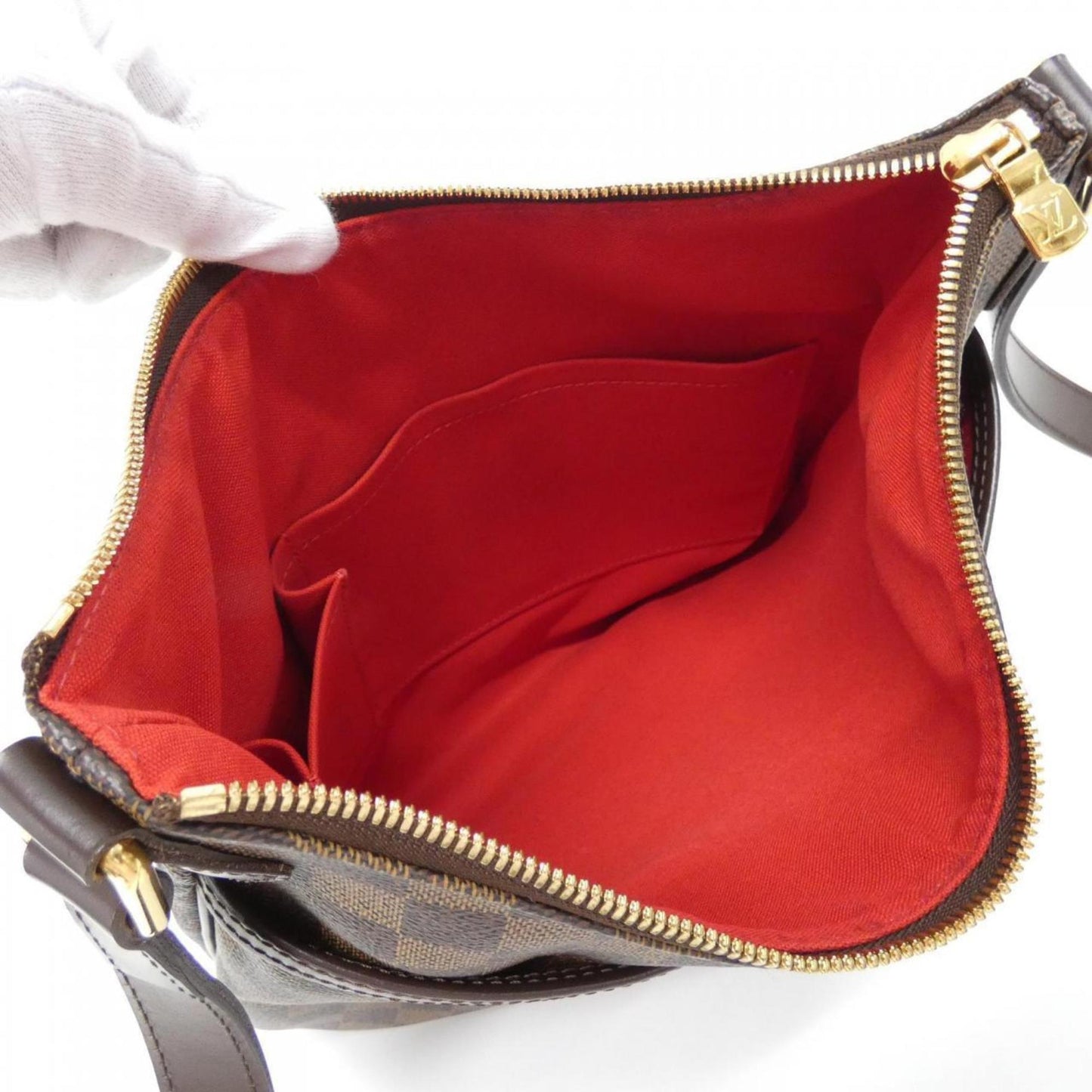 Louis Vuitton Coated Canvas Brown Shoulder Bags
