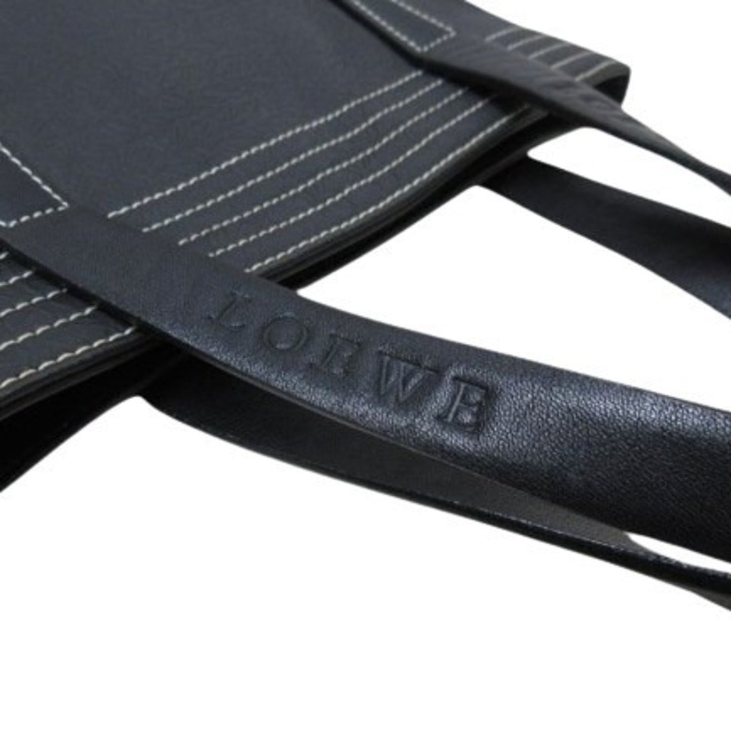 Loewe Pvc Black Handbags
