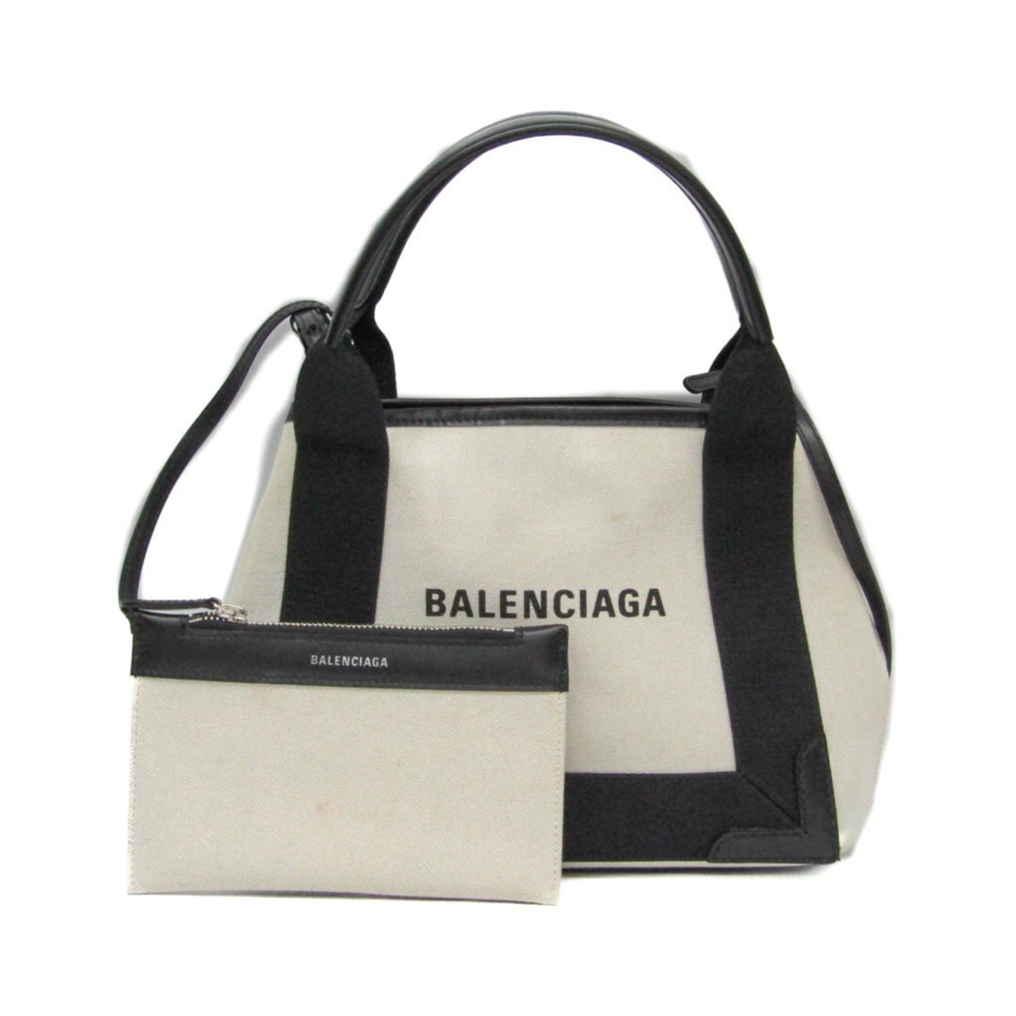 Balenciaga Canvas Black Handbags