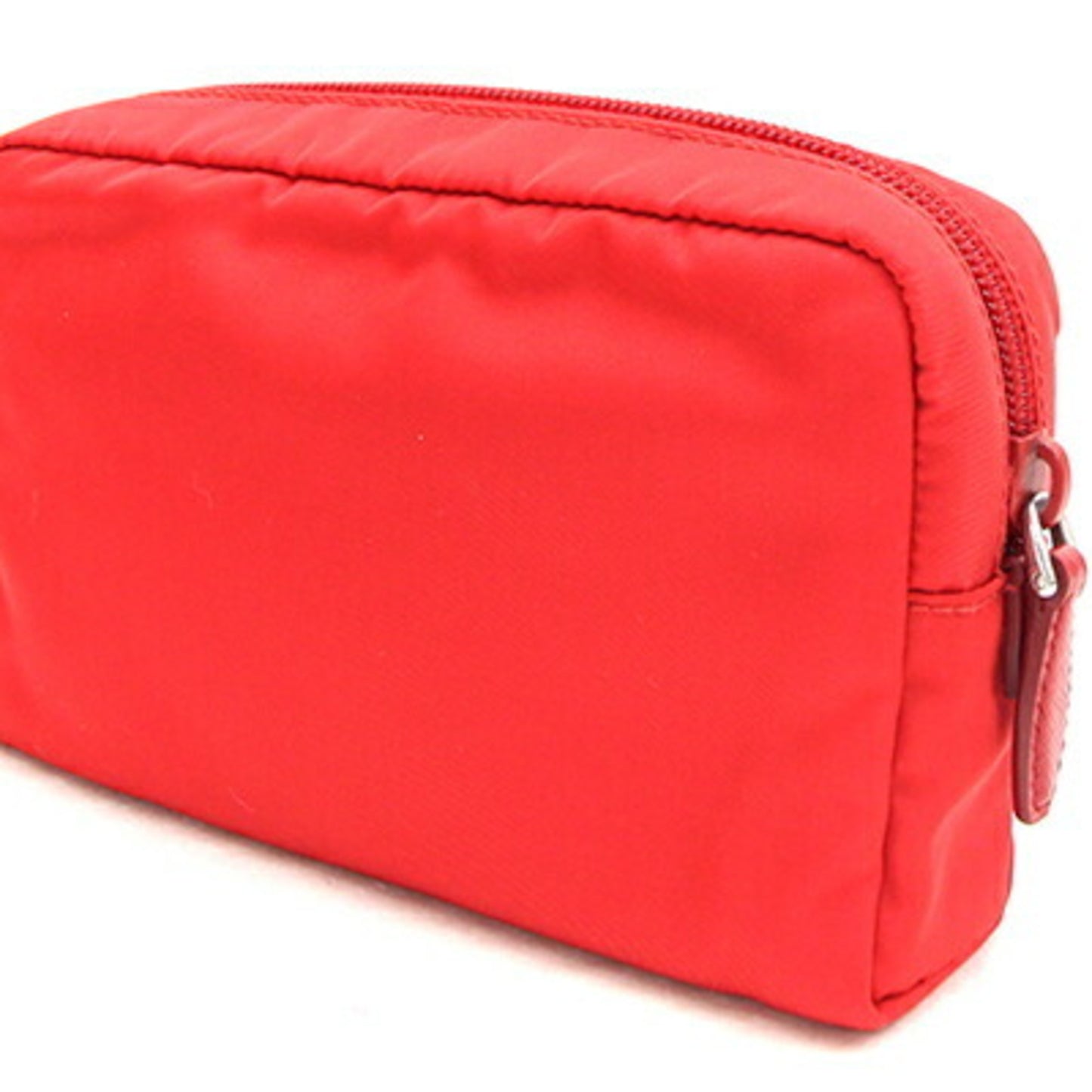 Prada Nylon Red Clutch Bags