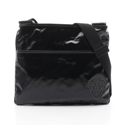 Gucci Coated Canvas Black Shoulder Bags