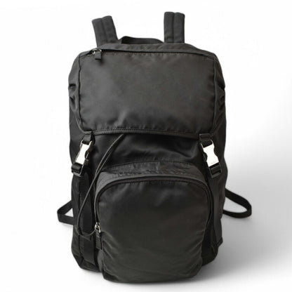 Prada Nylon Black Backpacks