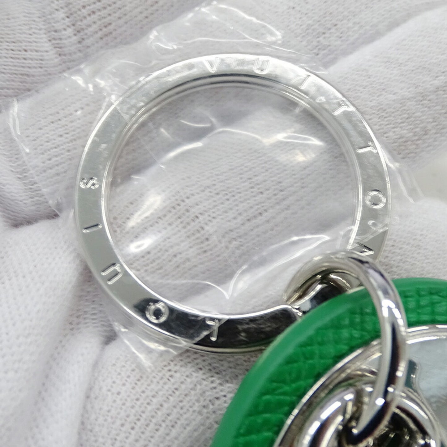 Louis Vuitton Other Metal Green Key Rings