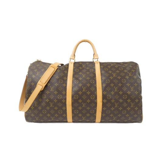 Louis Vuitton Coated Canvas Brown Travel Bags