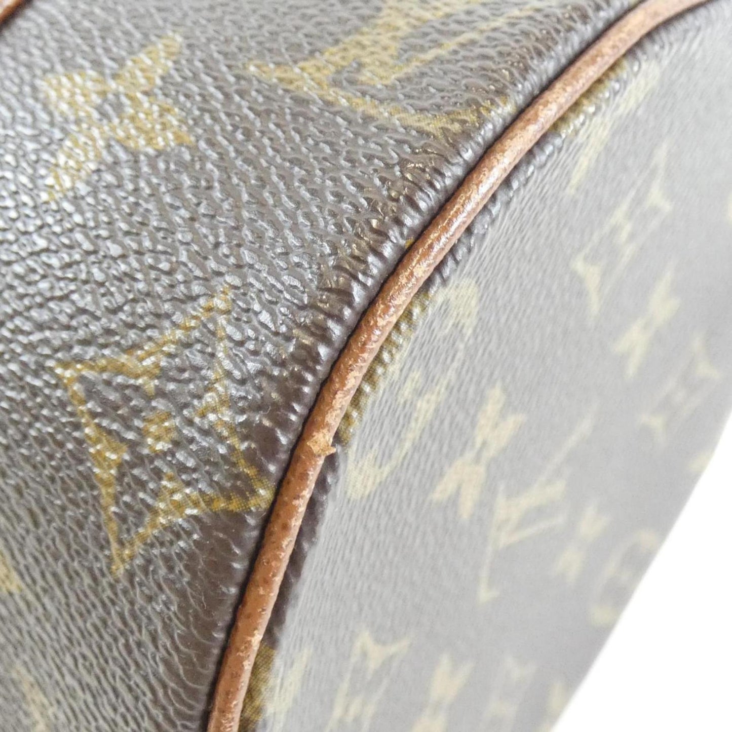 Louis Vuitton Coated Canvas Brown Handbags