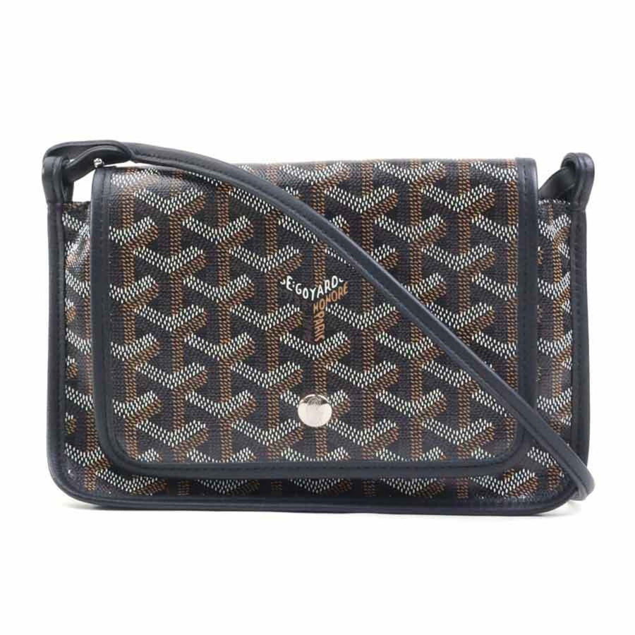 Goyard Coated Canvas Black Shoulder Bags