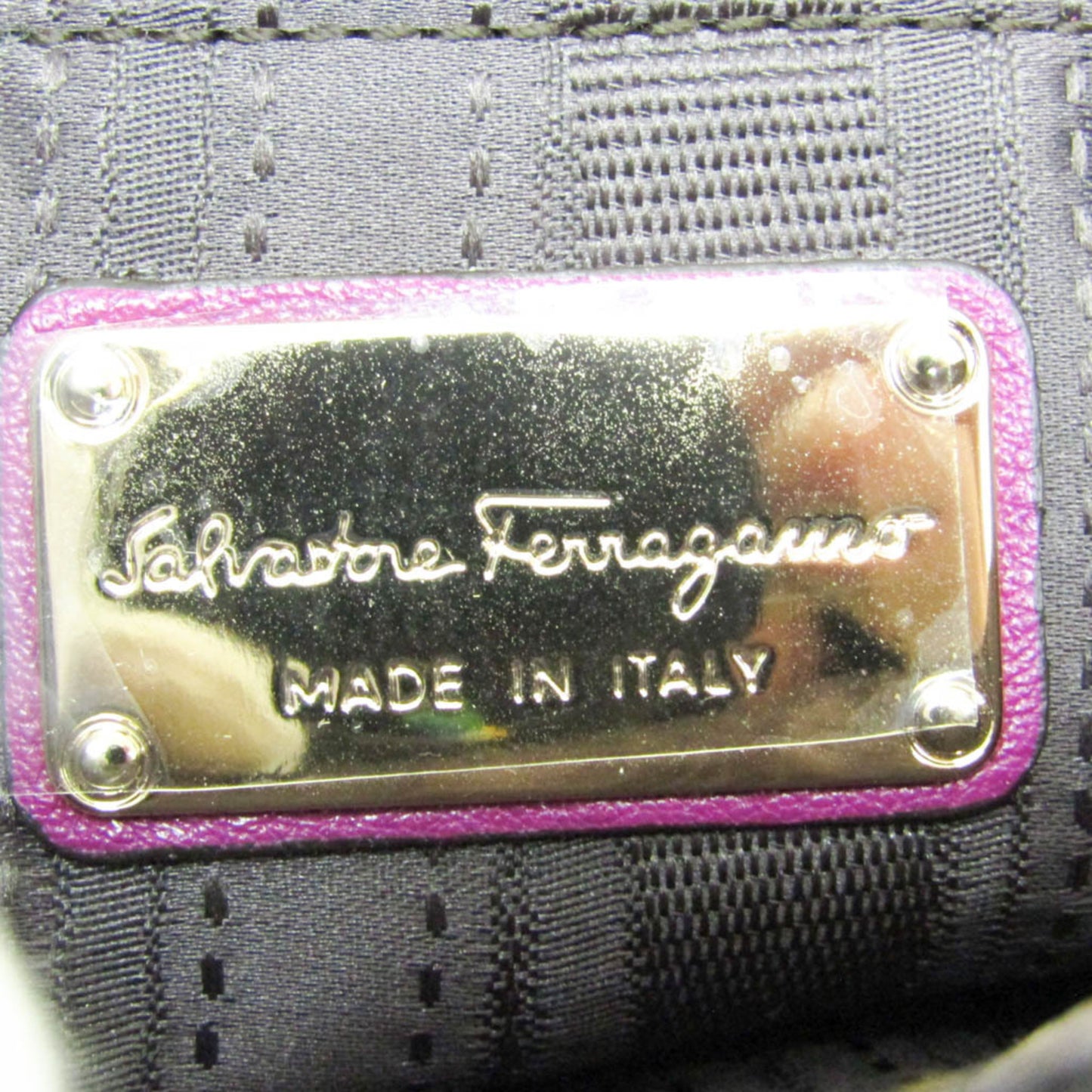 Salvatore Ferragamo Others Purple Shoulder Bags