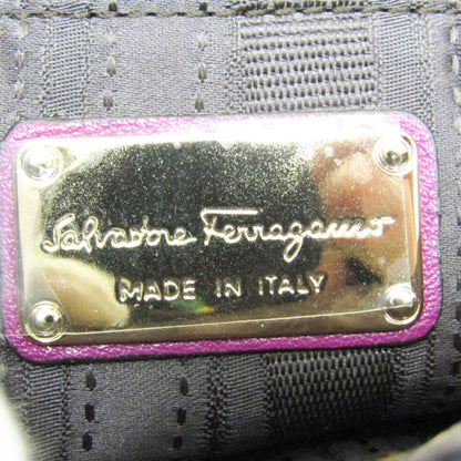 Salvatore Ferragamo Others Purple Shoulder Bags