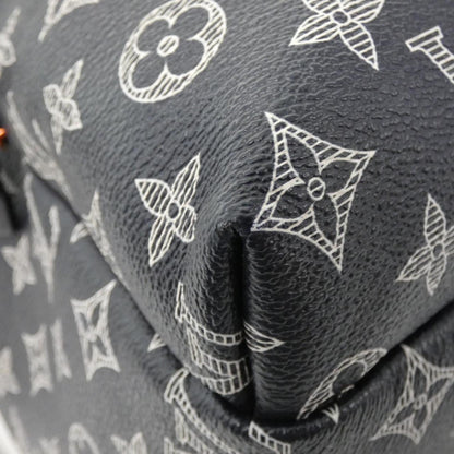 Louis Vuitton Coated Canvas Blue Backpacks