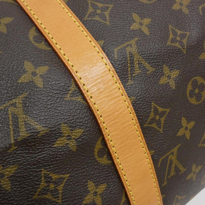 Louis Vuitton Coated Canvas Brown Travel Bags