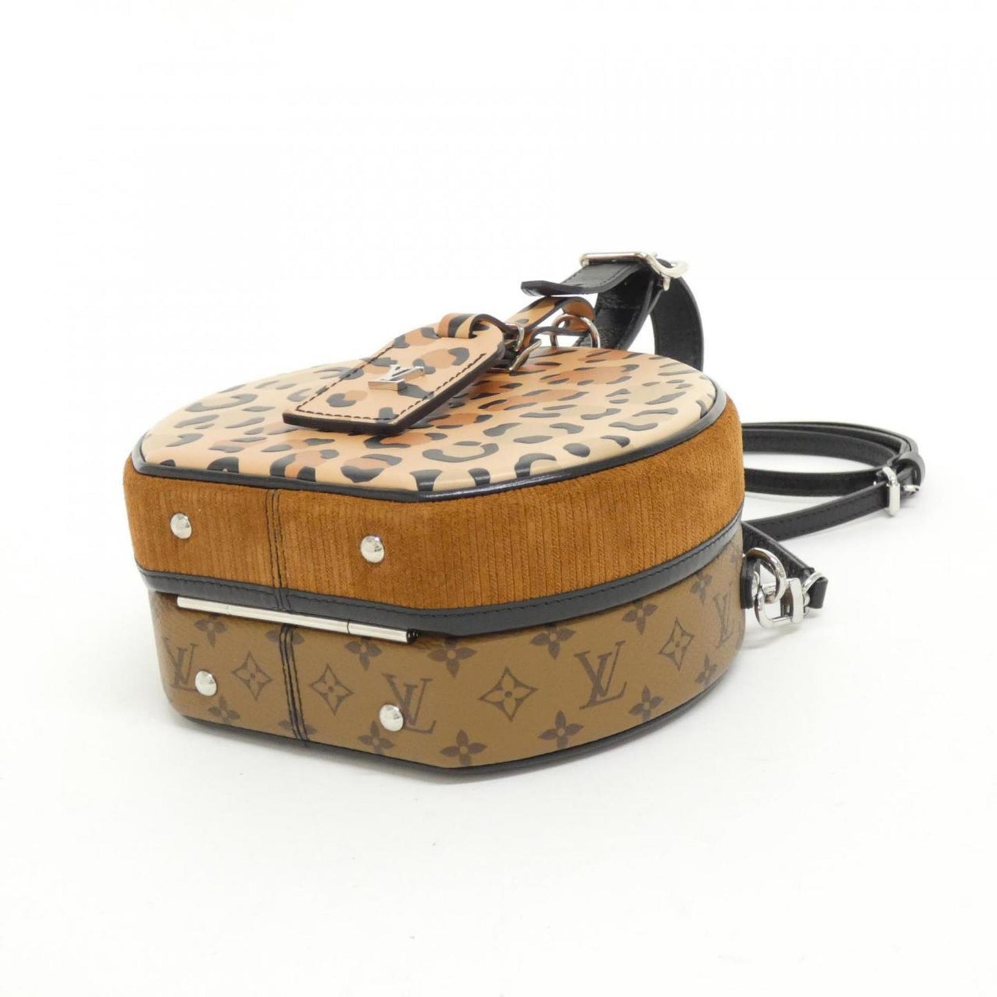 Louis Vuitton Coated Canvas Brown Shoulder Bags