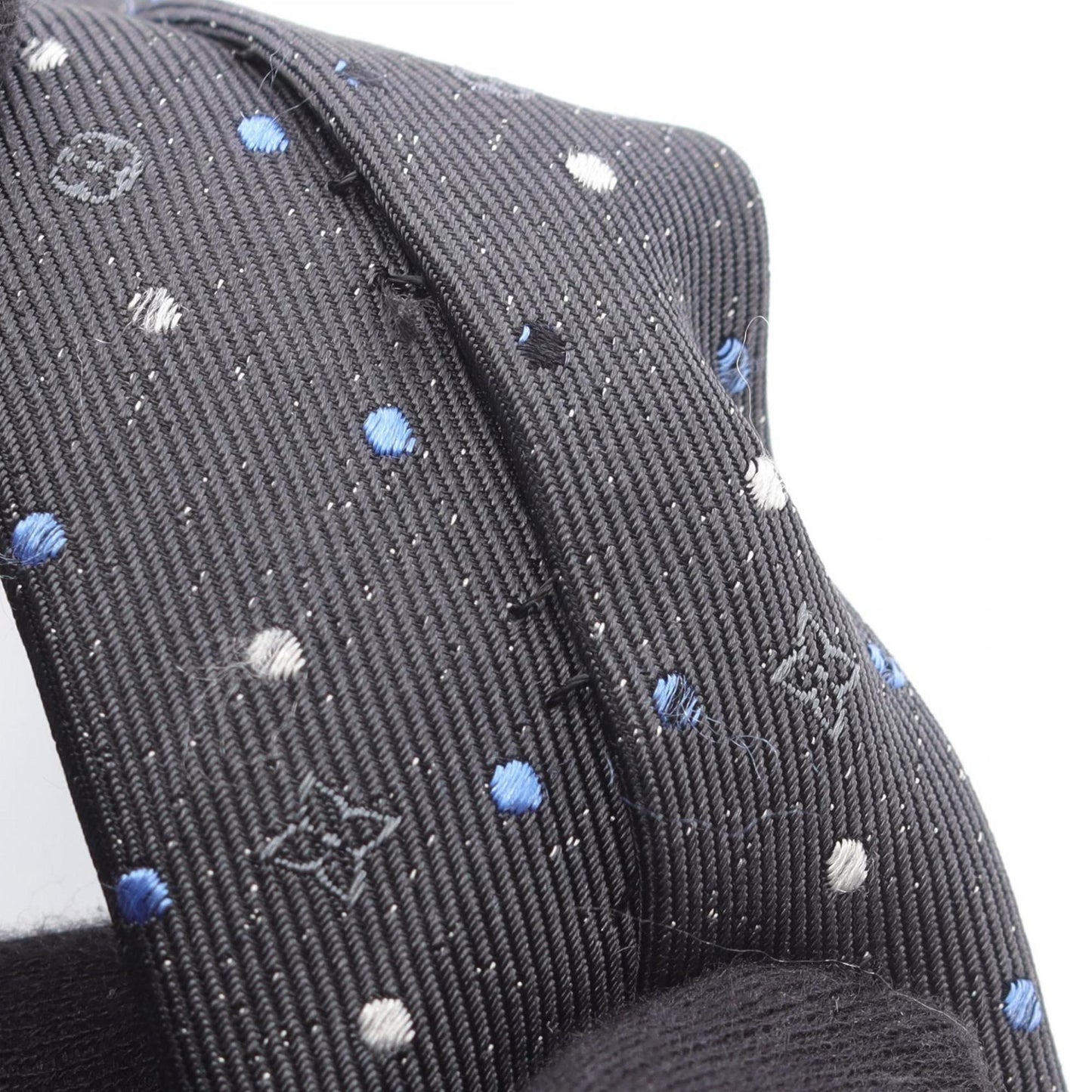 Louis Vuitton Silk Black Ties