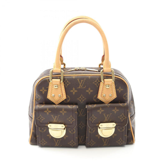 Louis Vuitton Coated Canvas Brown Handbags