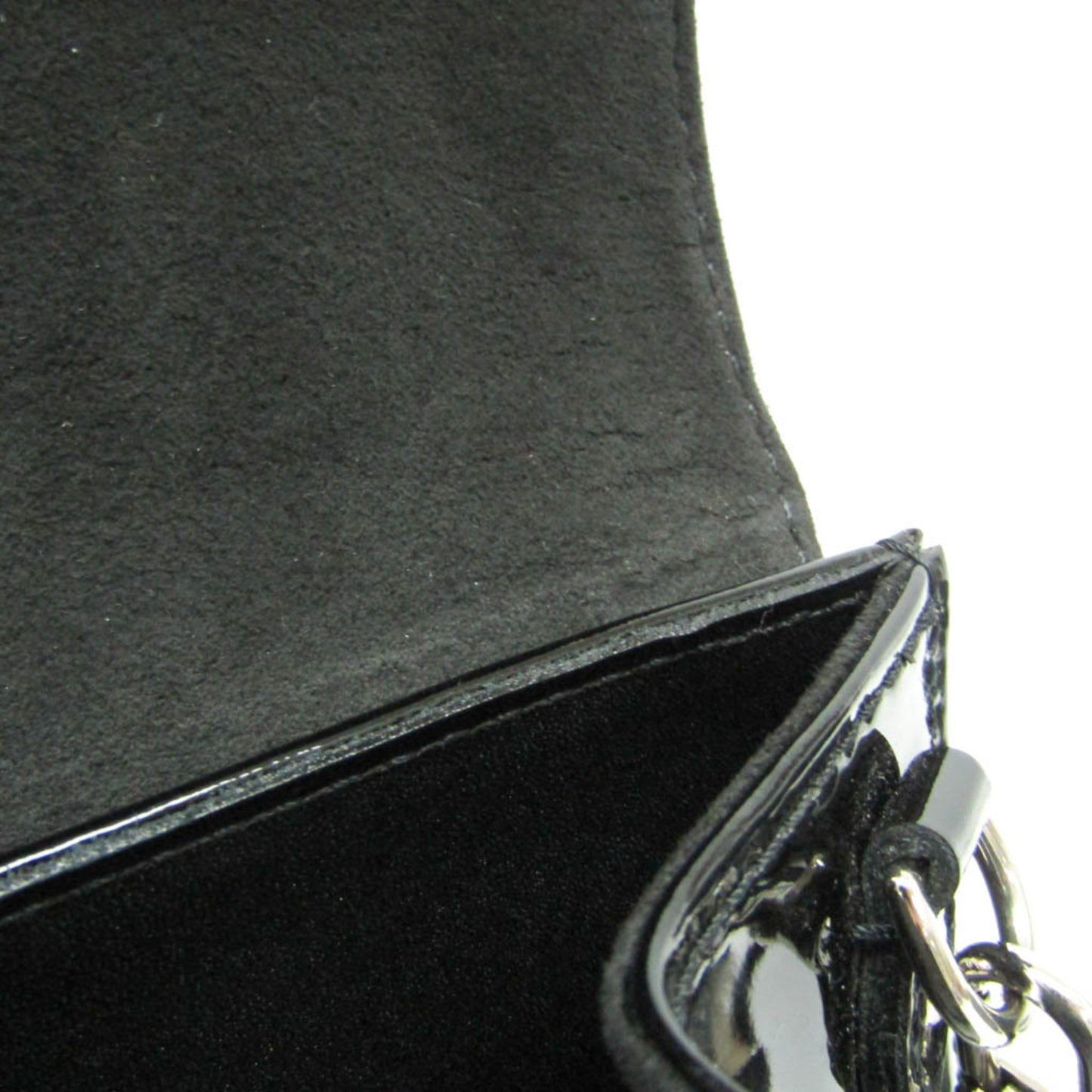 Louis Vuitton Patent Black Shoulder Bags