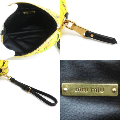 Miu Miu Nylon Yellow Small Bags