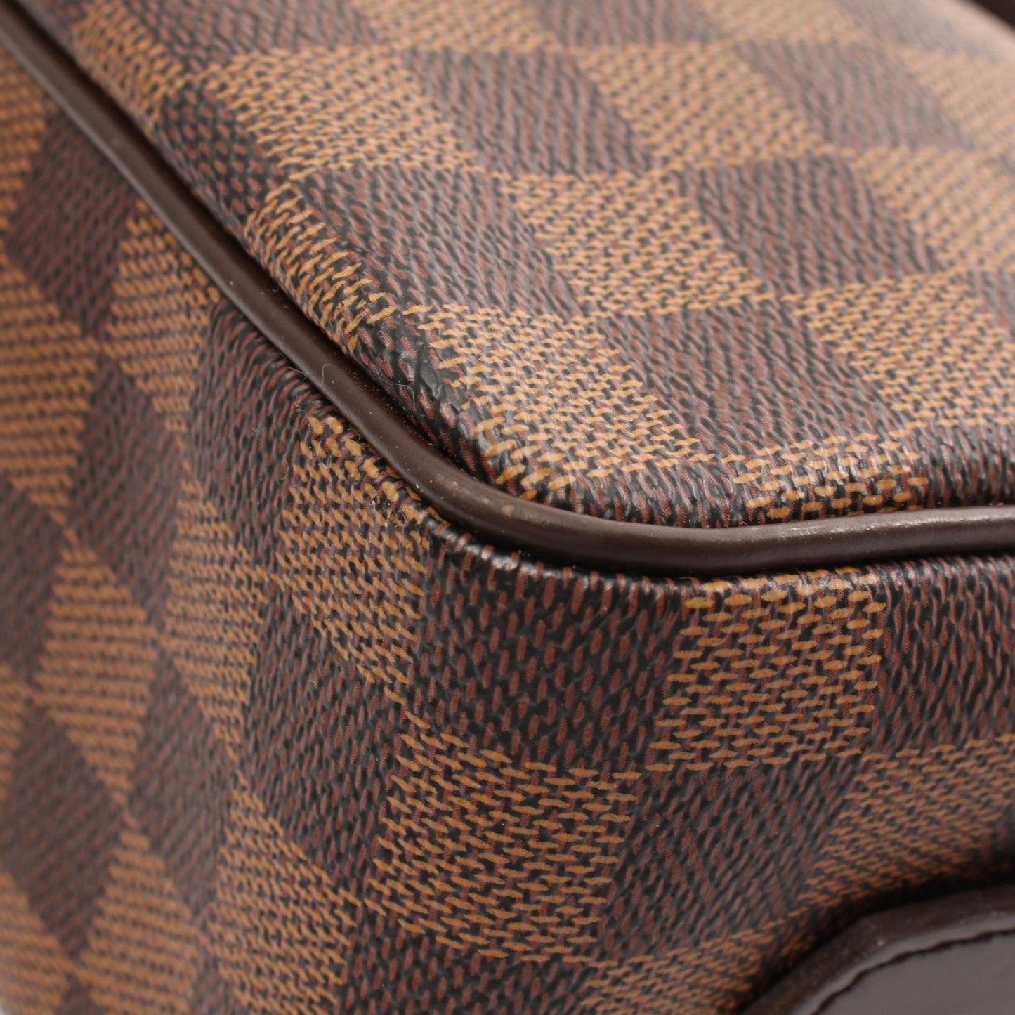 Louis Vuitton Coated Canvas Brown Shoulder Bags