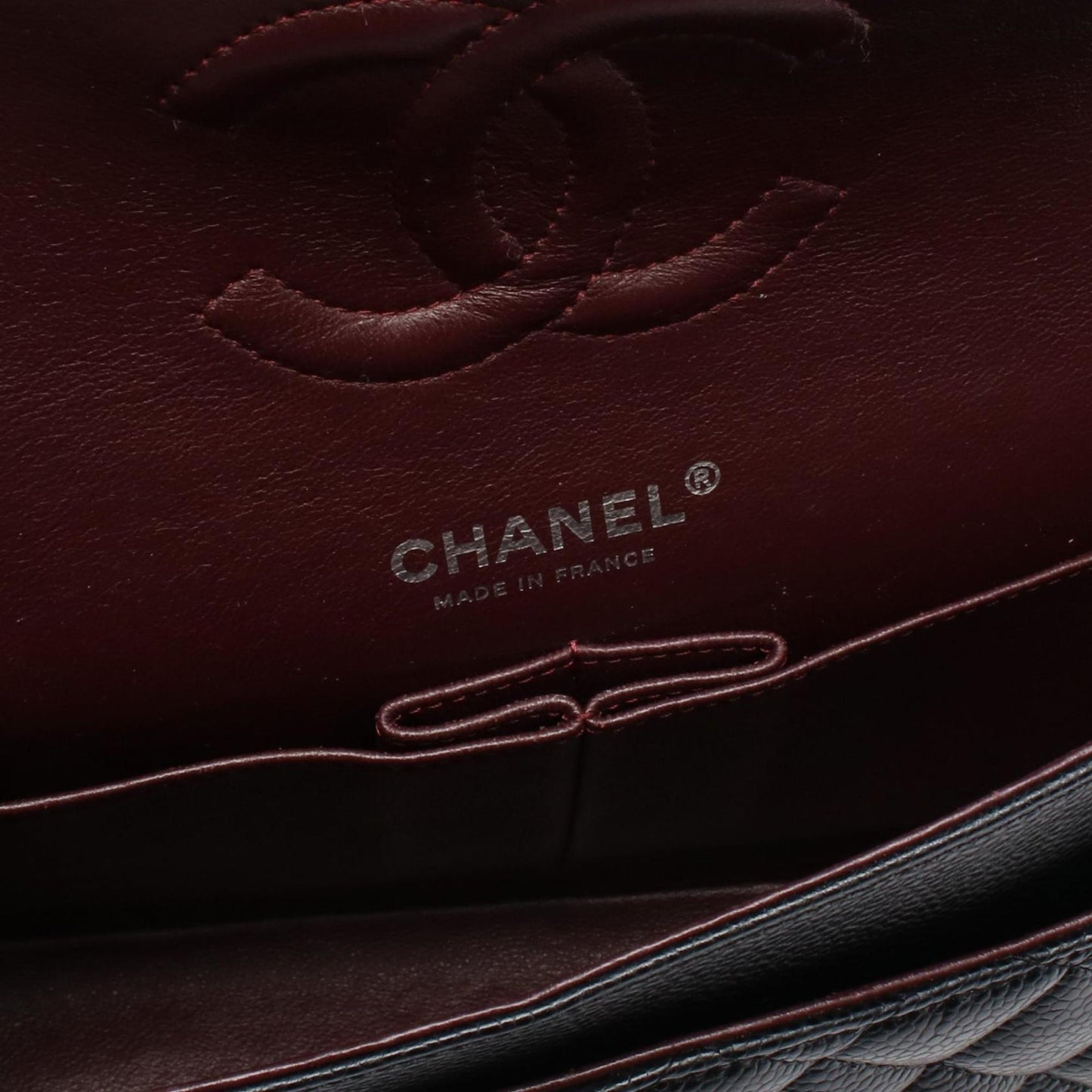 Chanel Calfskin Black Shoulder Bags