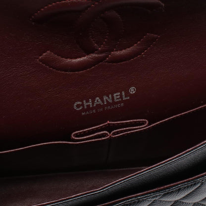 Chanel Calfskin Black Shoulder Bags