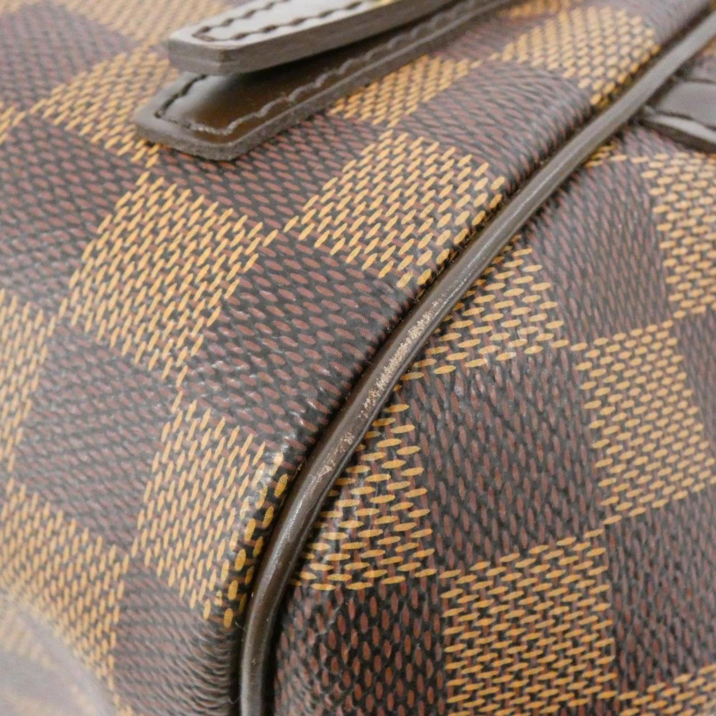 Louis Vuitton Coated Canvas Brown Shoulder Bags