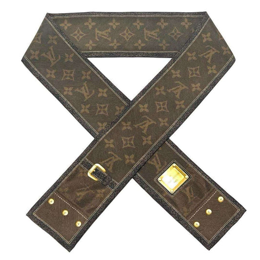 Louis Vuitton Silk Brown Scarves