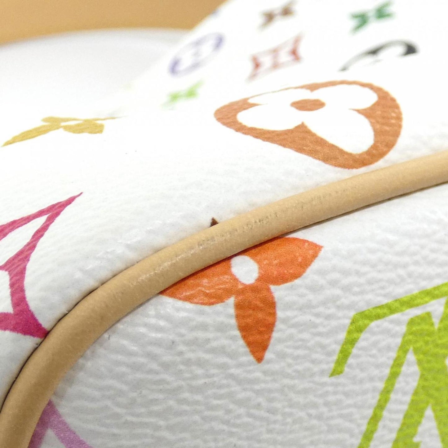 Louis Vuitton Coated Canvas White Shoulder Bags