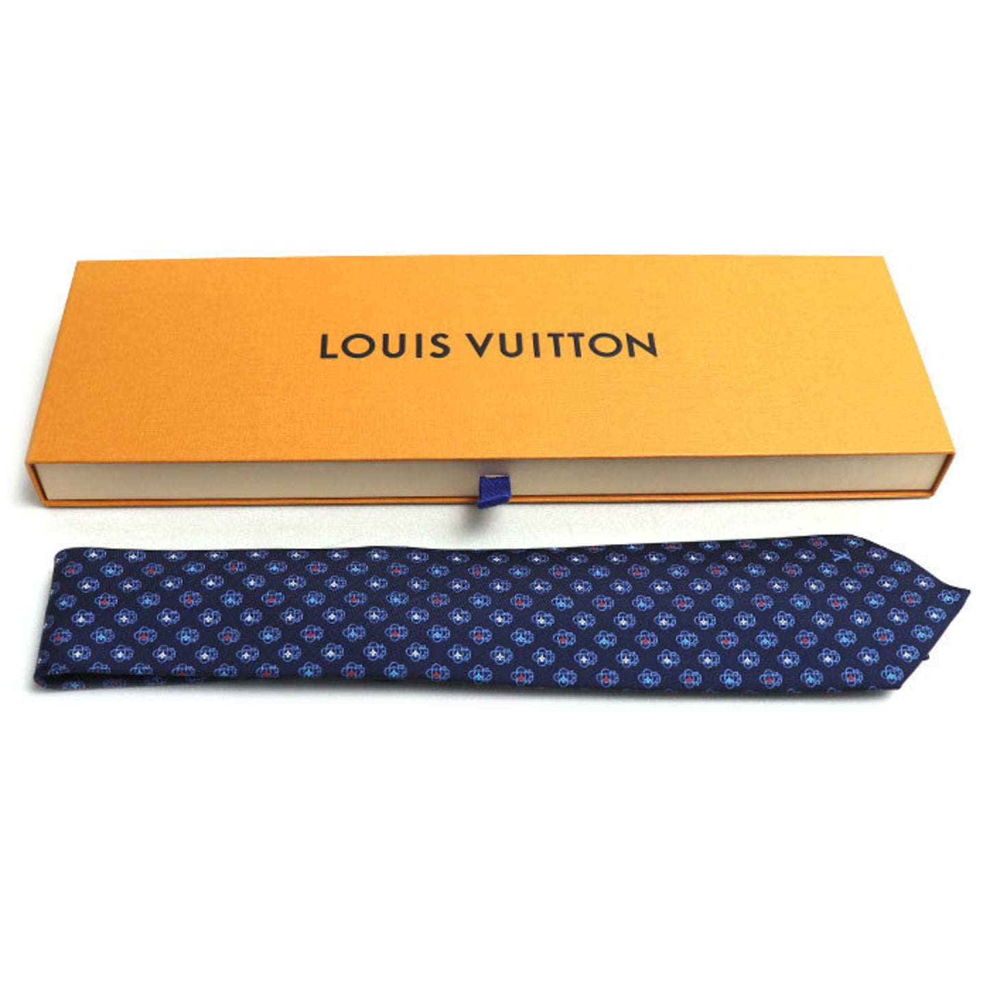 Louis Vuitton Silk Blue Ties