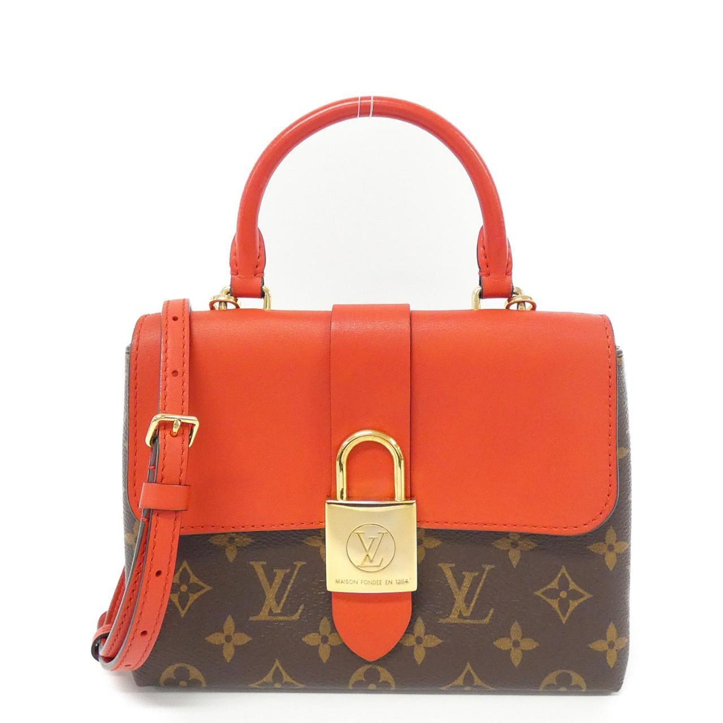 Louis Vuitton Coated Canvas Brown Handbags