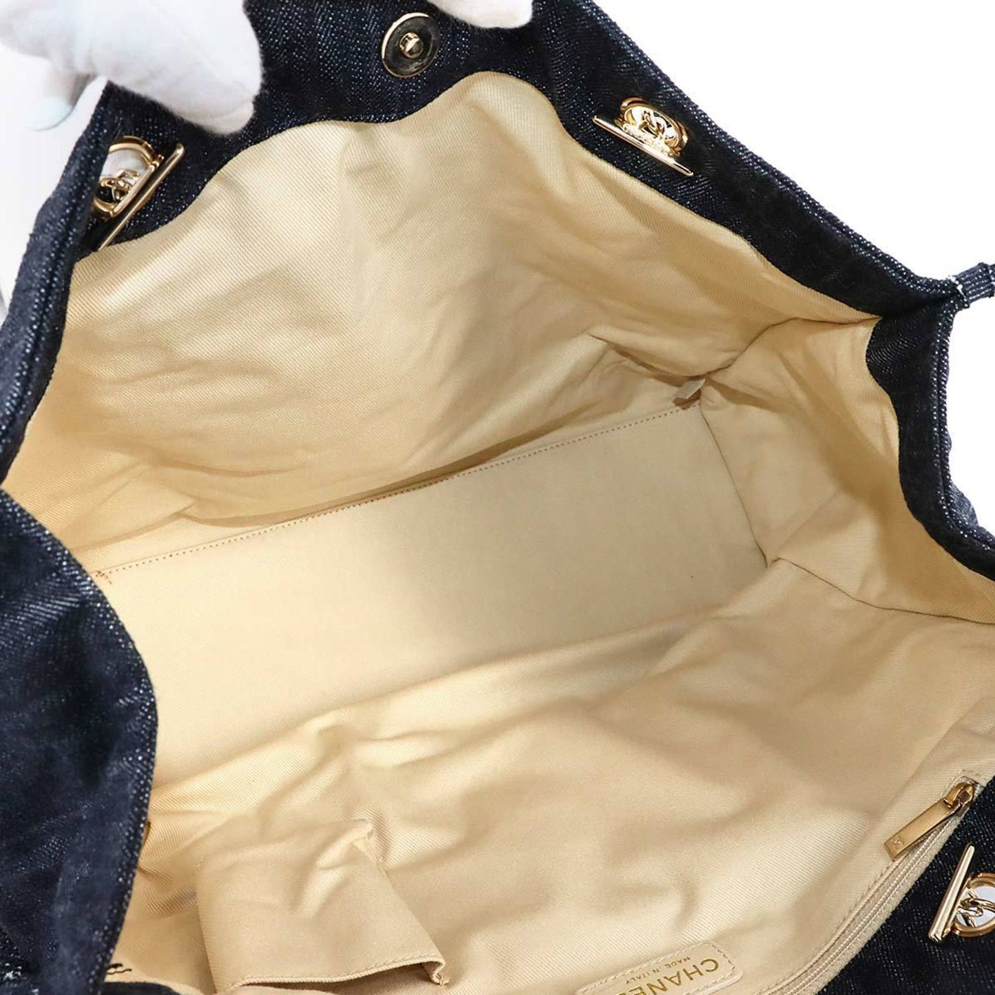 Chanel Denim Multi Tote Bags