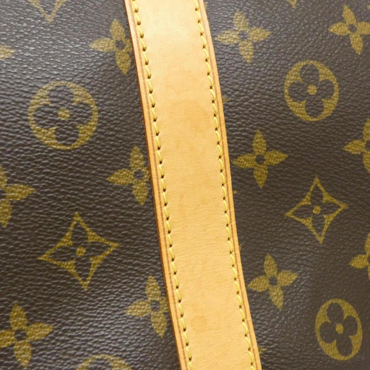 Louis Vuitton Coated Canvas Brown Travel Bags