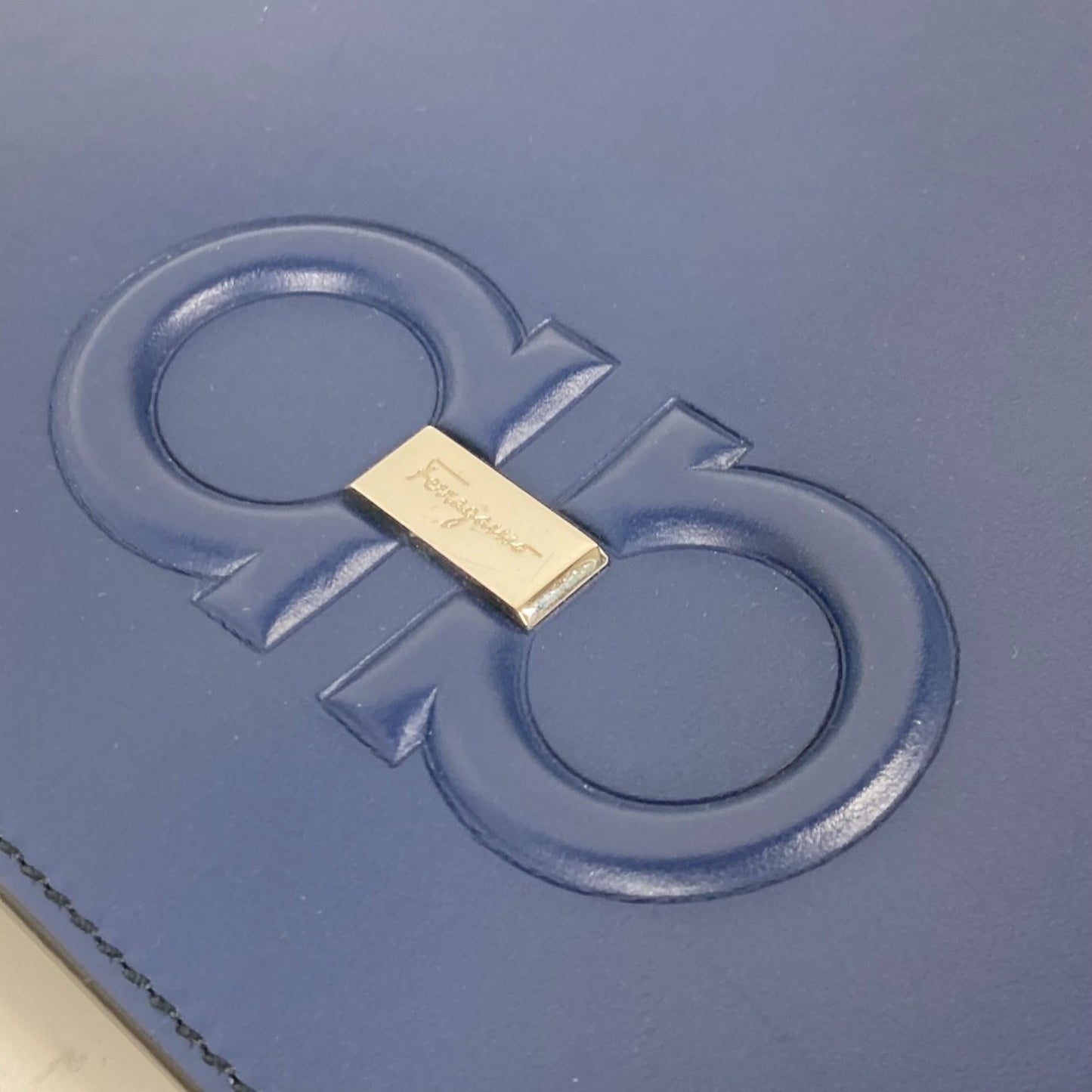 Salvatore Ferragamo Others Blue Clutch Bags