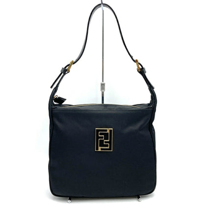 Fendi Nylon Black Shoulder Bags
