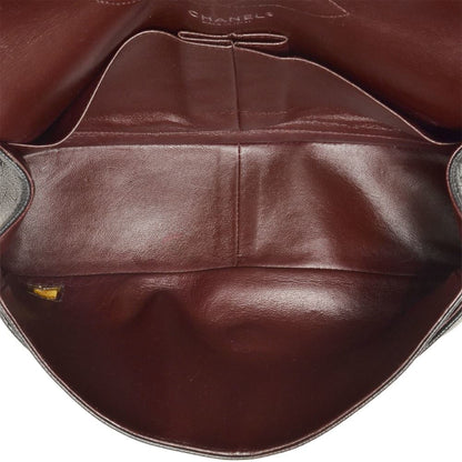 Chanel Calfskin Black Shoulder Bags