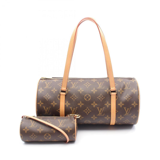 Louis Vuitton Coated Canvas Brown Handbags