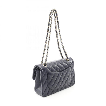 Chanel Calfskin Blue Shoulder Bags