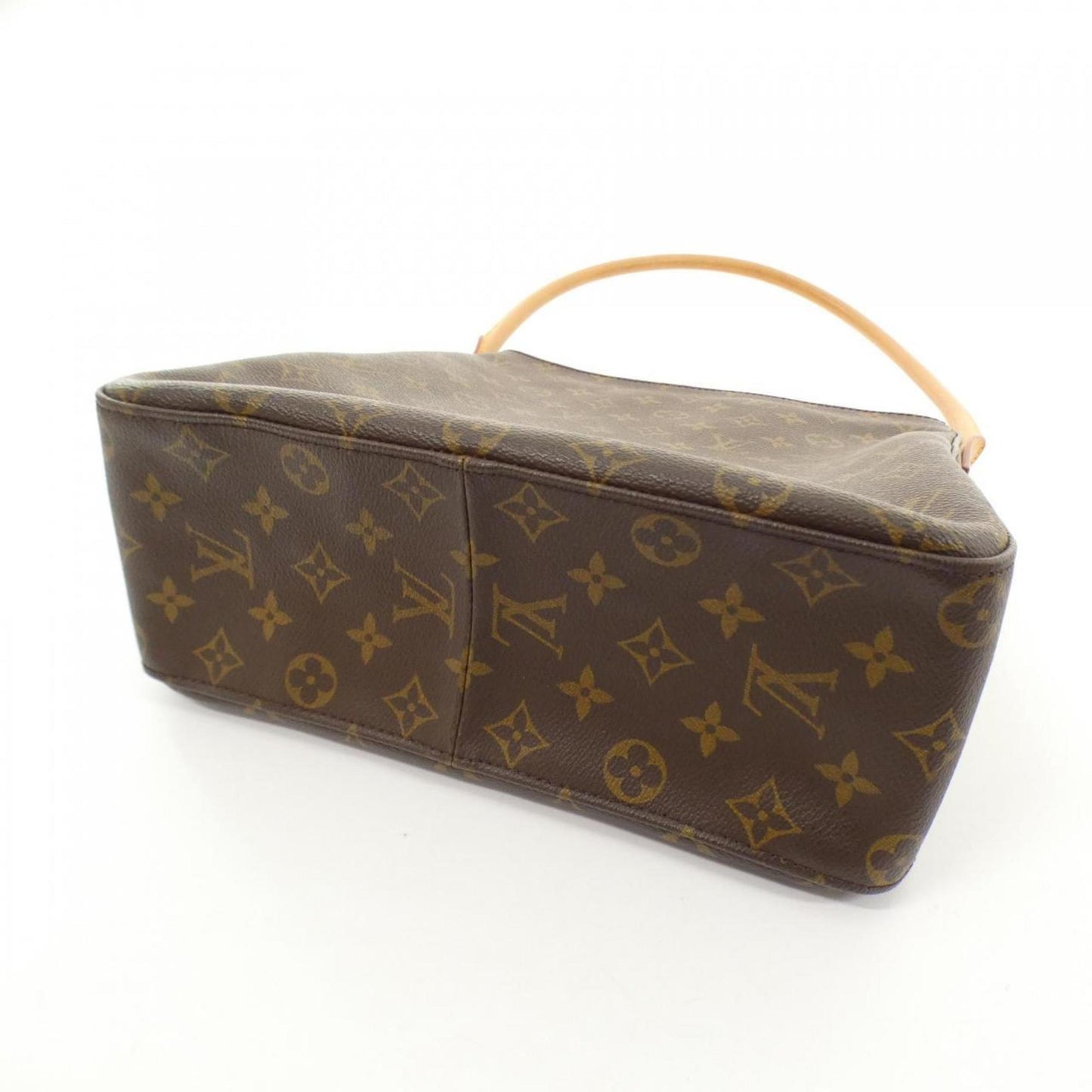 Louis Vuitton Coated Canvas Brown Shoulder Bags