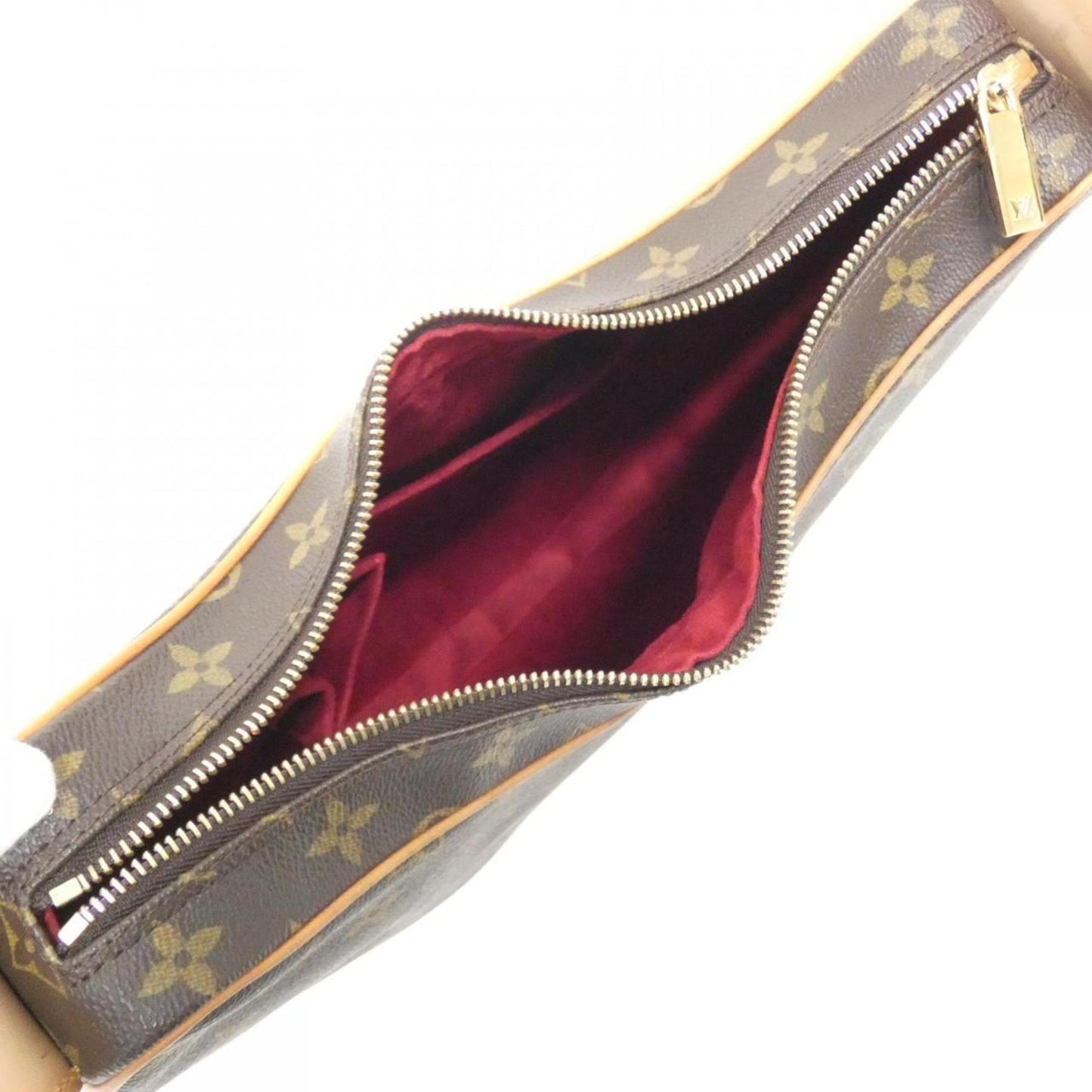 Louis Vuitton Coated Canvas Brown Shoulder Bags