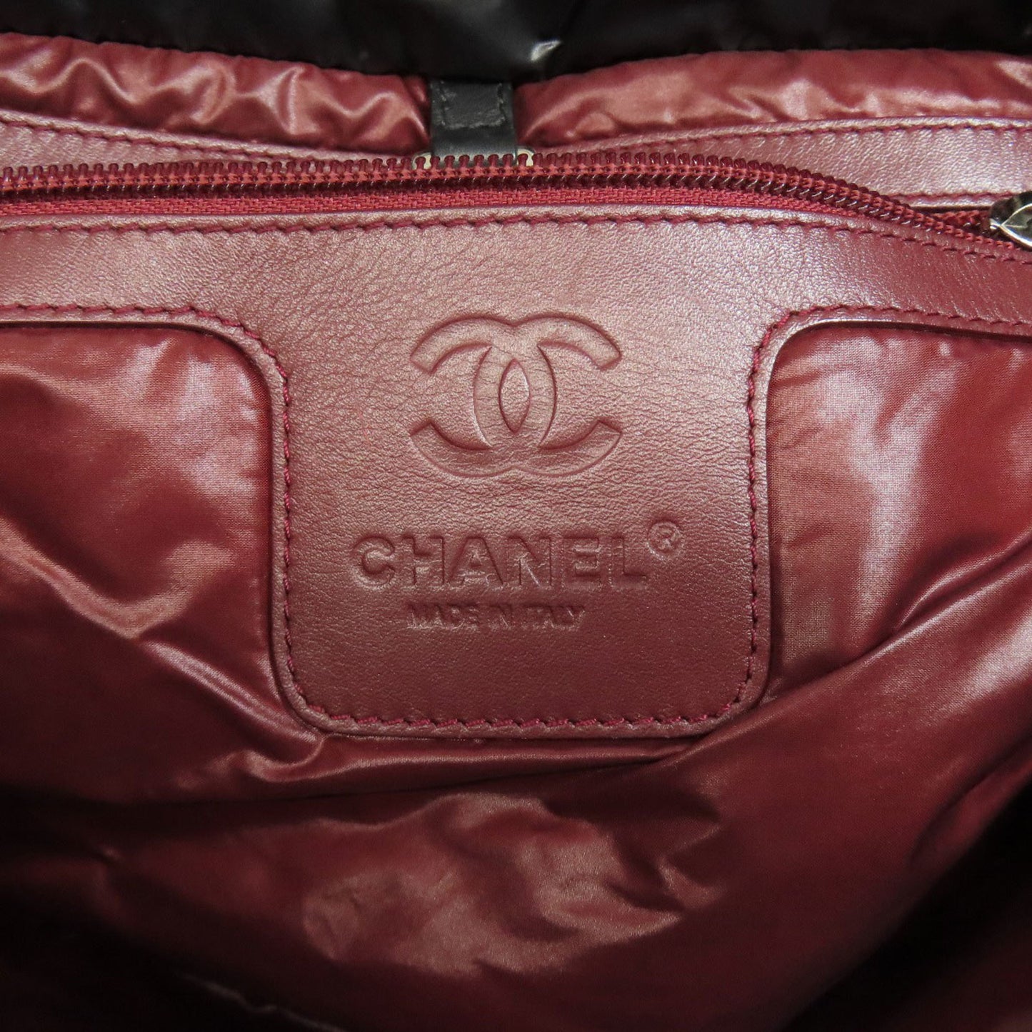 Chanel Nylon Black Handbags