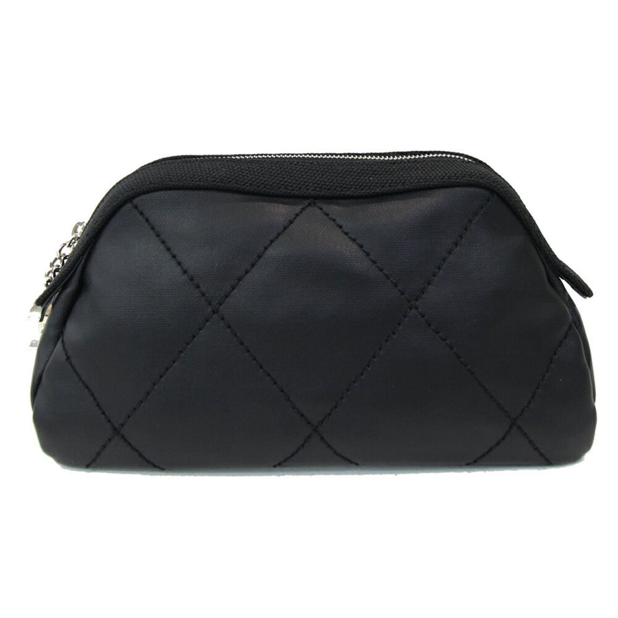 Chanel Coated Canvas Black Small Bags