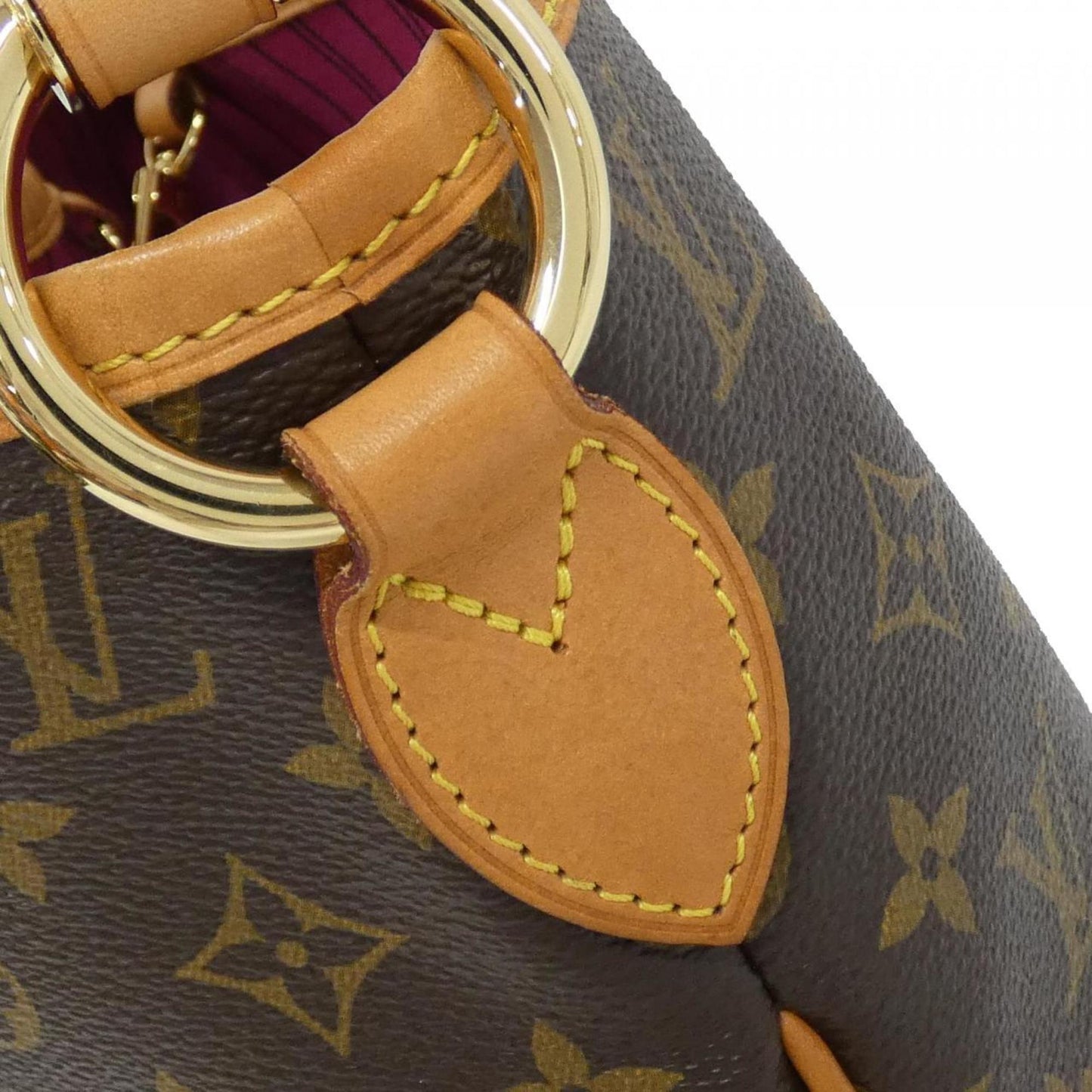Louis Vuitton Coated Canvas Brown Shoulder Bags