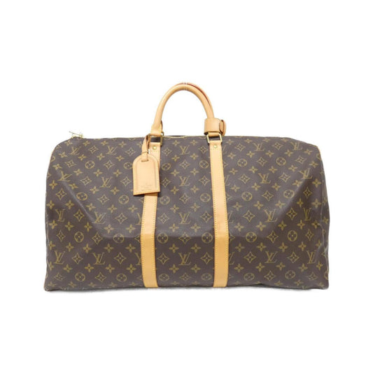 Louis Vuitton Coated Canvas Brown Travel Bags